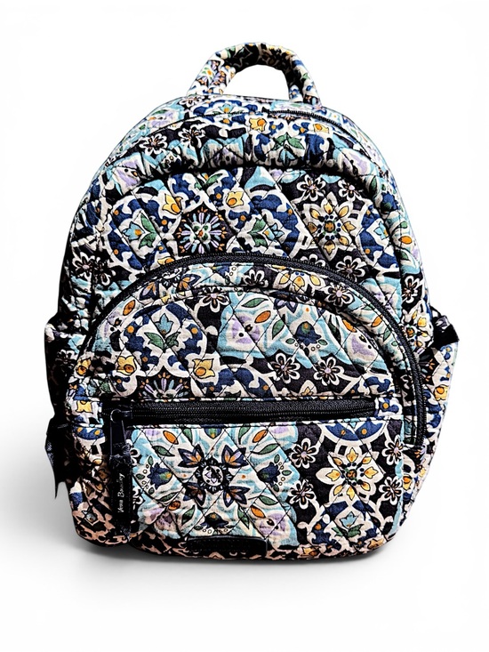 Vera Bradley Handbags - Vera Bradley Essential Compact Backpack Lisbon Medallion Cool